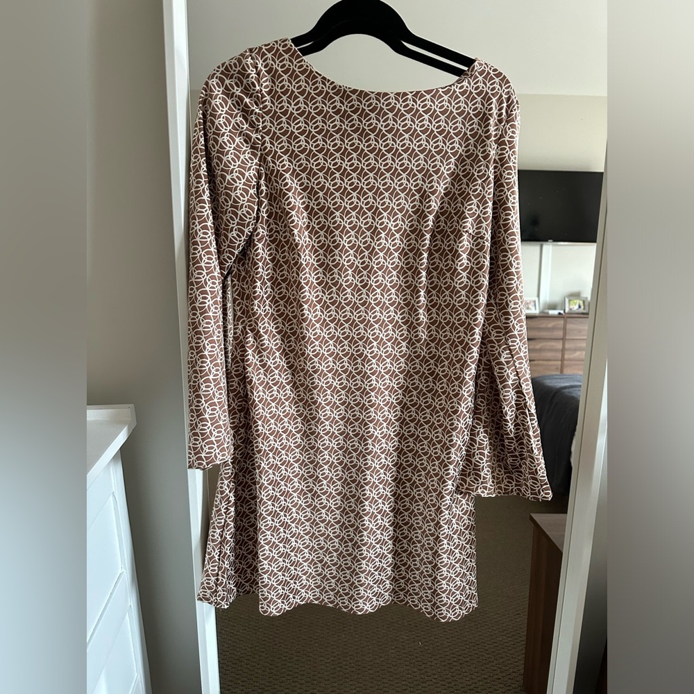 Dynamite A-line brown dress